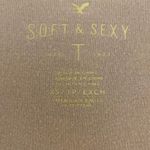 American Eagle AEO Soft & Sexy Long Sleeve Crop Top Photo 5