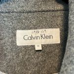 Calvin Klein  Wool Blend Gray Pocket Peacoat, 14 Photo 2