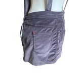 Urban Outfitters BDG  NWT Purple Velvet Overall Mini Skirt Dress Size XS Photo 6