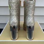 Michael Kors Logo Lace-Up Boot - Pale Gold Photo 12