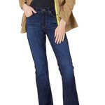 Levi's Classic Straight Leg Boot Cut Mid Rise Jeans Zip Button 31 Dark Wash Photo 1