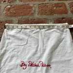 Vintage Paloma Picasso white & red drawstring cotton purse handbag dust Bag Photo 4