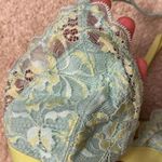 Victoria's Secret VS Pink small bralette blue and green Photo 1