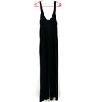 Bisou Bisou  size 8 black sleeveless jumpsuit playsuit‎ cinched waist Photo 1