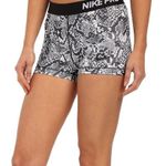 Nike -pro black and white snakeskin spandex shorts Photo 0