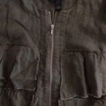 International concepts INC Green Ruffled Jacket Photo 7