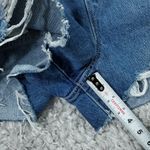 Levi's  Vintage Women's Shortalls Overalls Raw Hem Cutoff Blue Size XL Frayed Photo 7