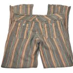 Sundance Gigi Cotton Gauzy Multicolor Striped Cabana Pants Button Fly Size XS Photo 8