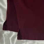 FIGS  Yola Skinny Scrub Pant Straight Leg Burgundy 11 Pocket Size XS Photo 12