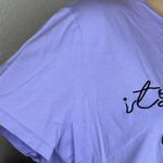 SheIn It’s All Good Baby Baby Purple Short Sleeve Tshirt Size 3XL Photo 3