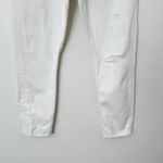 Levi's [] 501 White Don't Mind If I Do Distressed Ripped Knee Skinny Jean NWT 29 Photo 5