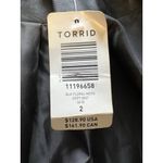 Torrid 2 Moto Jacket Women Cropped Black Floral Faux Leather Designer Modern Photo 11