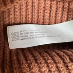 En Saison NWT Karalie Chunky Knit Cap Sleeve Sweater XS Brown Shoulder Pads Chic Photo 5