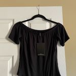 Missguided NWT  Black Off the Shoulder Bodysuit Photo 8