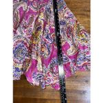 Ralph Lauren LAUREN  Skirt Paisley Asymmetrical 100% Cotton Photo 5