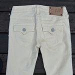 True Religion Vintage Y2K  Pale Yellow Low-Rise Straight Leg Skinny Jeans Photo 5