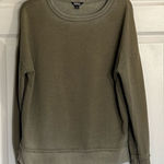 Buffalo David Bitton  Women's Crewneck French Terry Sweatshirt, Olive Wood Photo 0