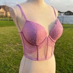 Victoria's Secret Victoria secret light purple corset with push up bra Photo 1