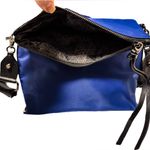 Botkier NEW - Cobalt Blue Nylon Crossbody Bag Chrome Accents & Adjustable Strap Photo 2