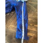 VTG LL BEAN FULL ZIP NYLON RAIN JACKET COAT WOMEN XL HIKING OUTDOOR LIGHTWEIGHT Blue Photo 5