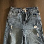 SO  super high rise Distressed wide leg Jeans Photo 2