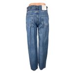 ZARA NEW Women's Blue Medium Wash High Rise Wide Leg Denim Jeans Pants Size S Photo 1
