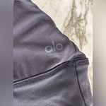 Alo Yoga  Strappy Front and Back Longline Sports Bra in Black XS Photo 2