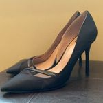 ZAC Zac Posen Valerian Half d’Orsay Heels Black Size 7.5 Photo 4
