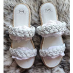 Marc Fisher Jaime Flat Espadrille Slip On Sandals Slides Size 9 Photo 1