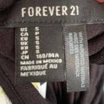 Forever 21 black long maxi dress high low Photo 5