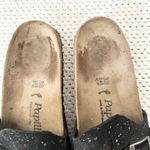 Birkenstock Papillo Carmen Black Silver Splash Speckled Slide Sandals 38 7 US Photo 4