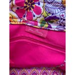 Vera Bradley  LILLI BELL LARGE COLORBLOCK TOTE Canvas Travel Library Book Bag Photo 4