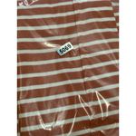 Toad &Co Muse Midi Dress Women’s M Orange Stripe Adjustable Drawcord Pocket Size M Photo 10