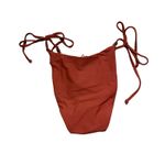 J.Crew Curved-Waist Cheeky String Swim Bikini Bottom w/ Beads Sz XXS NEW Photo 1