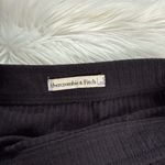 Abercrombie & Fitch Abercrombie Black Rib Midi Pencil Skirt Photo 3