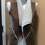 Sanctuary  draped Sherpa vest Photo 2