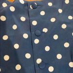 Pigeon Blue Polka Dot Dress with Flare nwt Photo 9