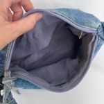 Decoded NWT Denim Purse Bag Braided Handle Embellished Pockets Jean Purse Blue Photo 5
