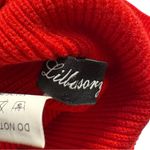 Red Knit Strapless Sweater Midi Dress Women’s Medium Bodycon Sexy Date Night Photo 7