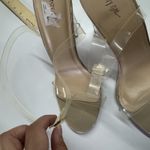 Nasty Gal  Shoes Womens Size 7 Block Heel‎ Sandals Patent Strappy Dressy Photo 7