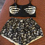 Romwe Skull print pajama set Photo 0