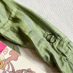 Elementz Y2K Vintage Metallic Green Button-Up Jacket Photo 7