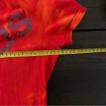 Adidas  The go to tshirt short sleeve red tie dye medium Photo 3