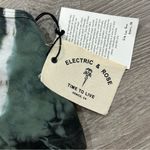 Electric & Rose Rose Quinn Green Tie Dye Sports Bra Size XS Photo 2