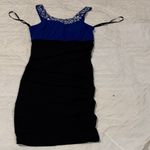 Jodi Kristopher S Blue and Black Women's Dress Photo 1