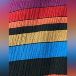 Joie  Silk Jesbelle Sunset Stripe Silk Midi Dress | Rainbow | Medium Photo 7