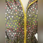 Cute Mossimo Rain Coat with hood. Size M Green Size M Photo 1