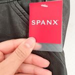 Spanx NWT Faux Leather Jogger Track Pants Black Sz XL Photo 4