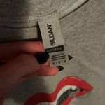 Halloween Vampire lip crewneck “bite me cowboy” Gray Size M Photo 2