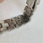 Vintage Milan silver tone women watch light up dial 28mm round case running Photo 7